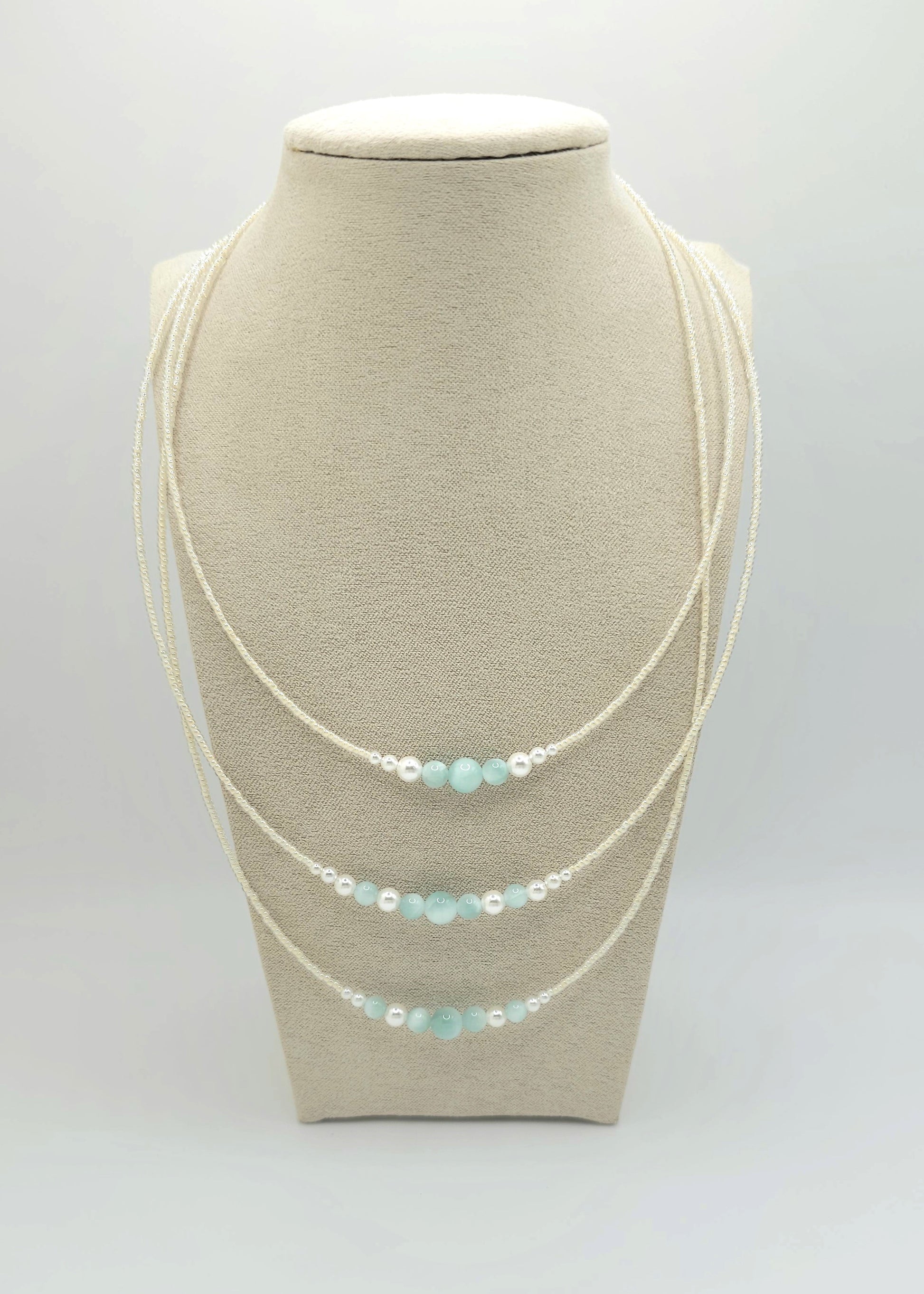 Larimar Dainty Necklace