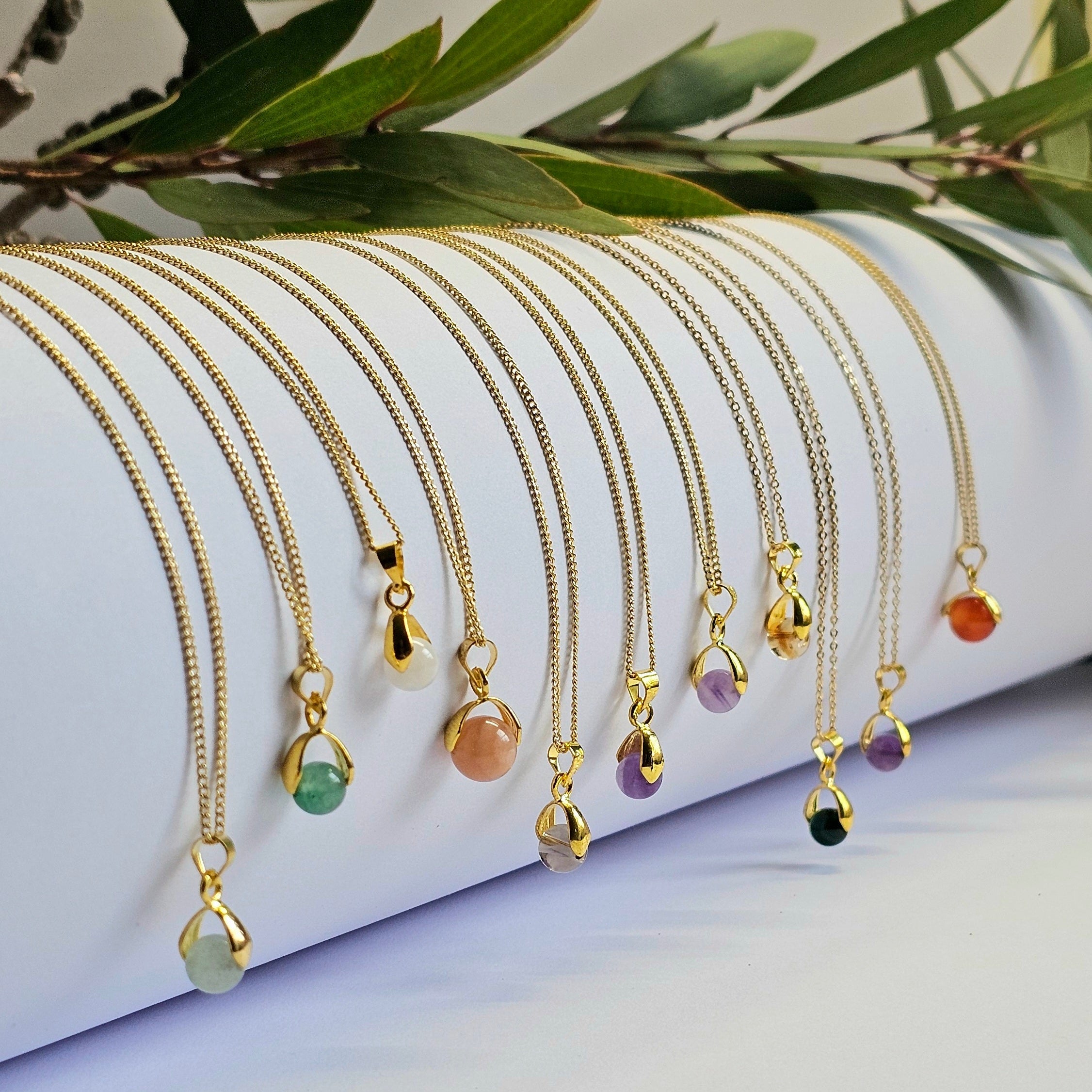 Zodiac Crystal Necklace