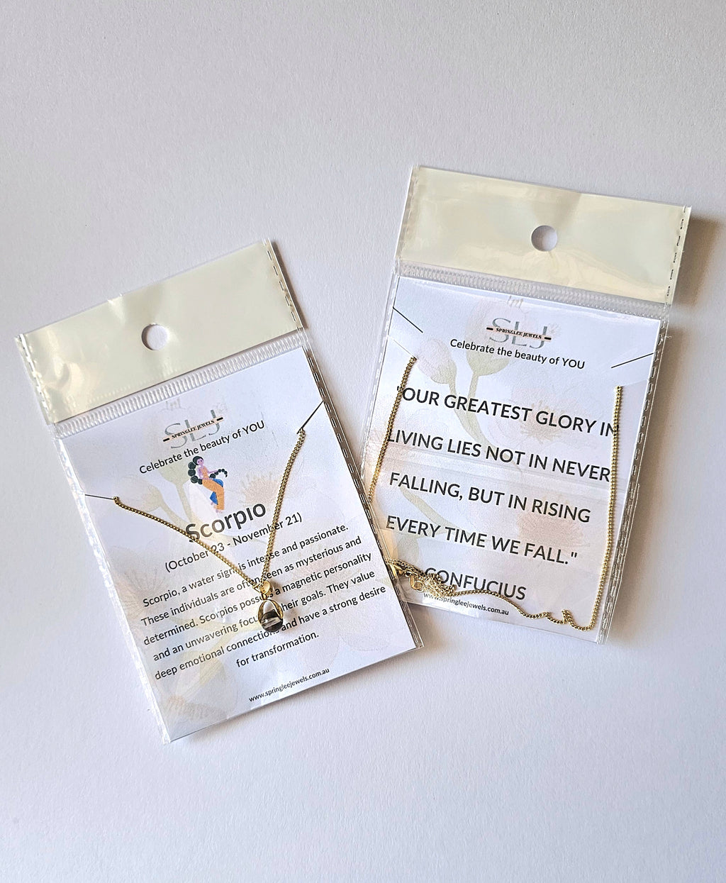 Zodiac Crystal Necklace