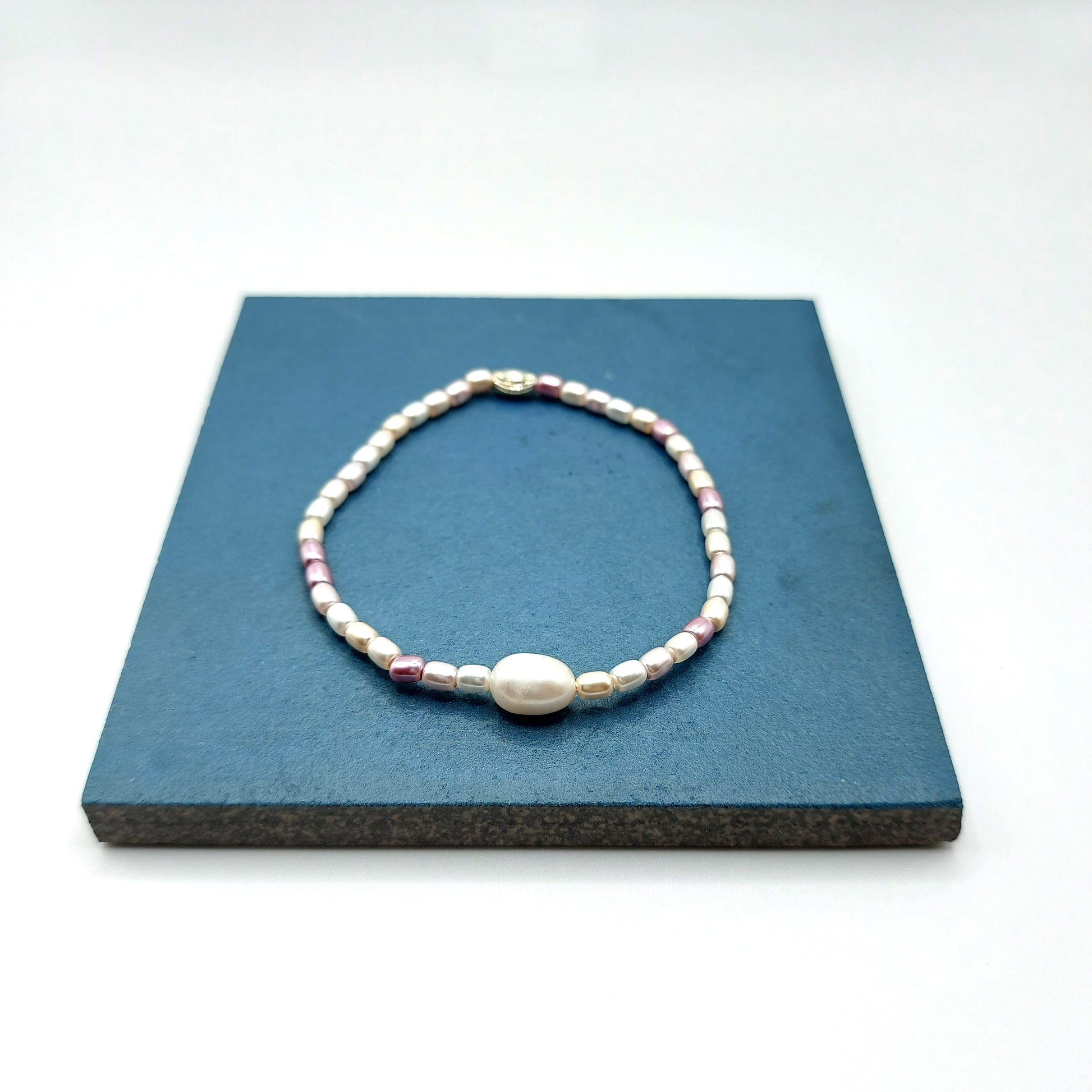 Shell Pearl & Freshwater Pearl Bracelet