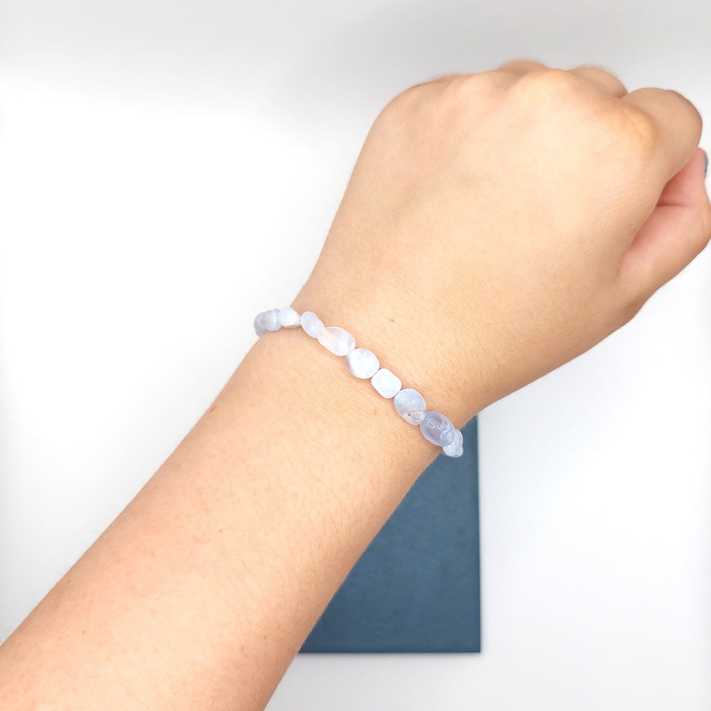 Blue Lace Agate Bracelet