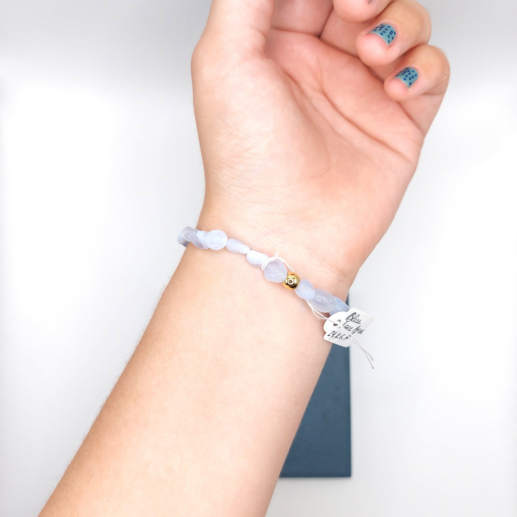 Blue Lace Agate Bracelet