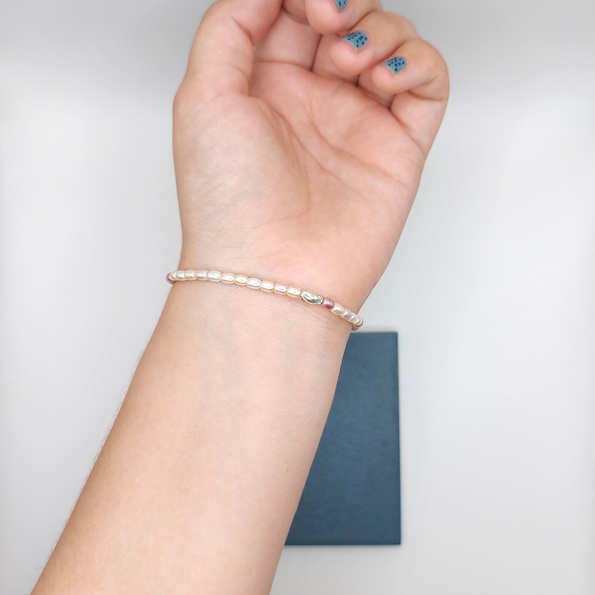 Shell Pearl & Freshwater Pearl Bracelet