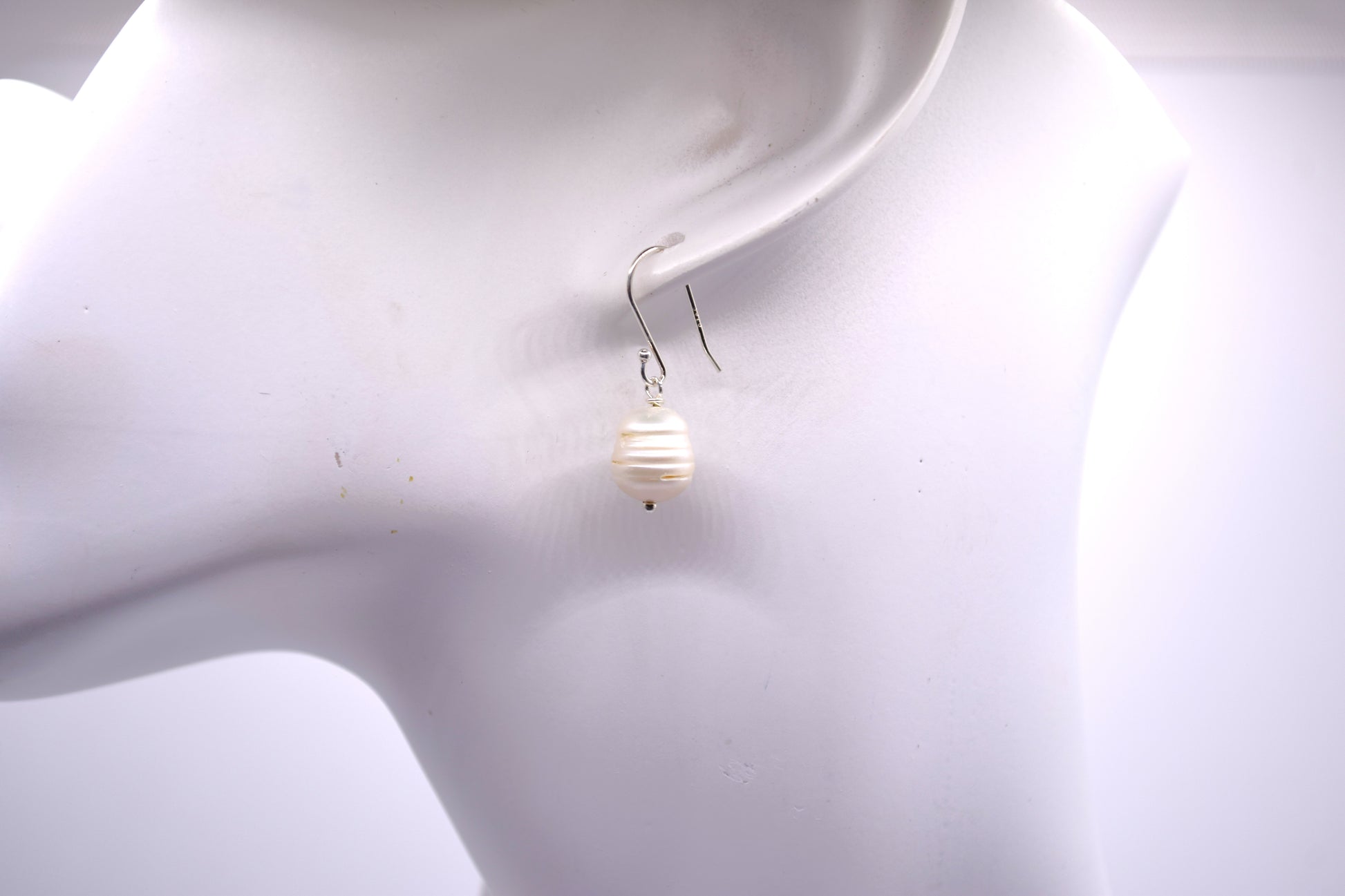 S925 Freshwater Pearl Earrings