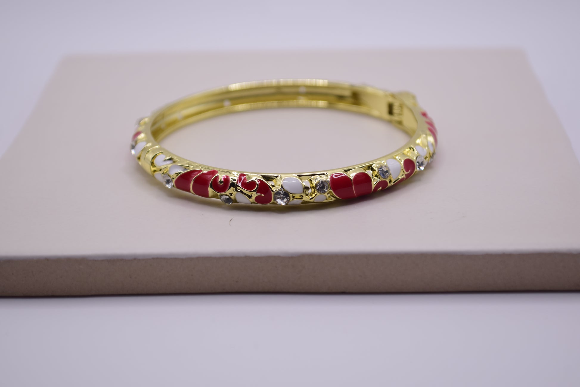 Mosaic Spark Enamel Bangle