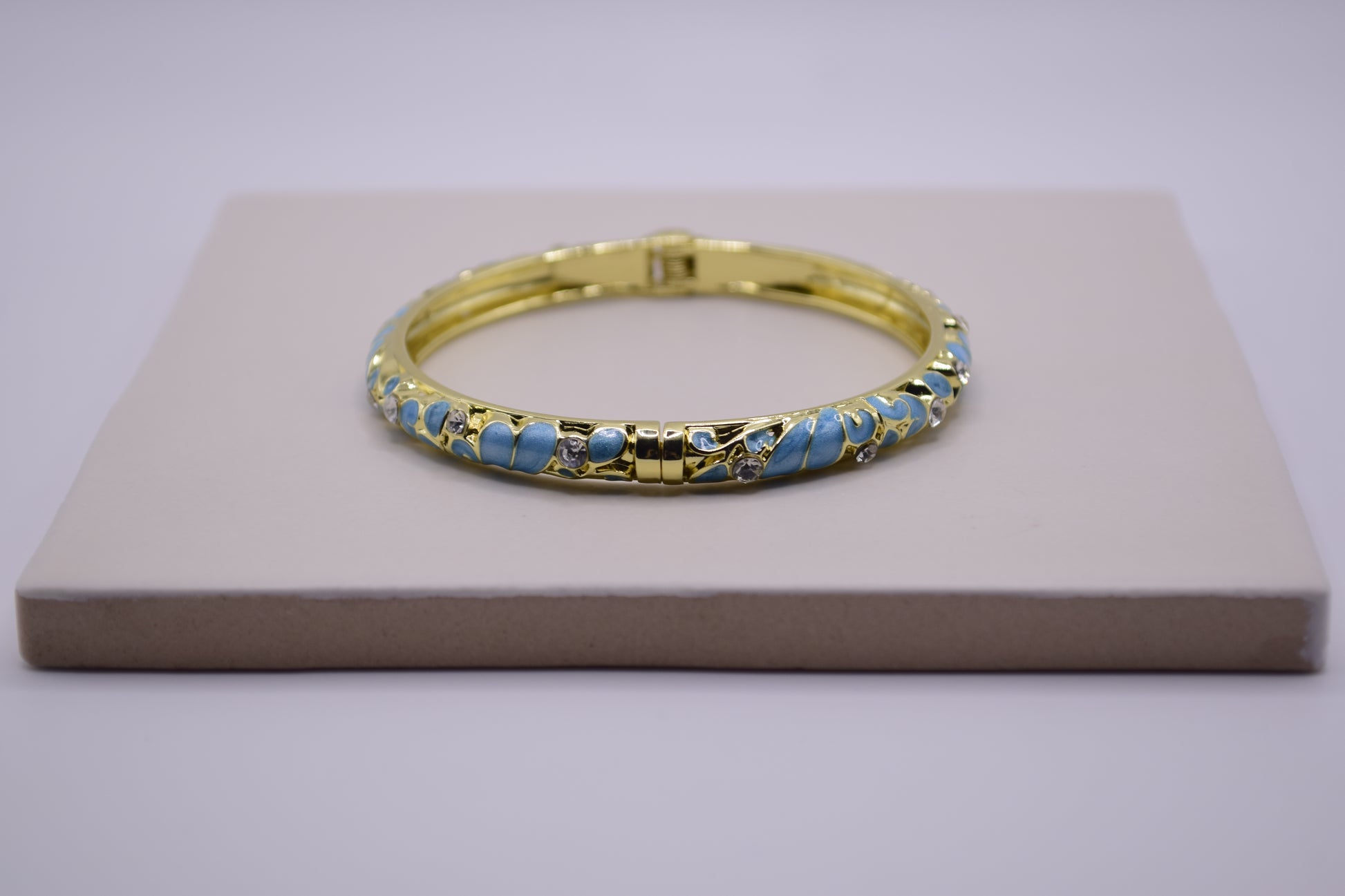 Mosaic Spark Enamel Bangle