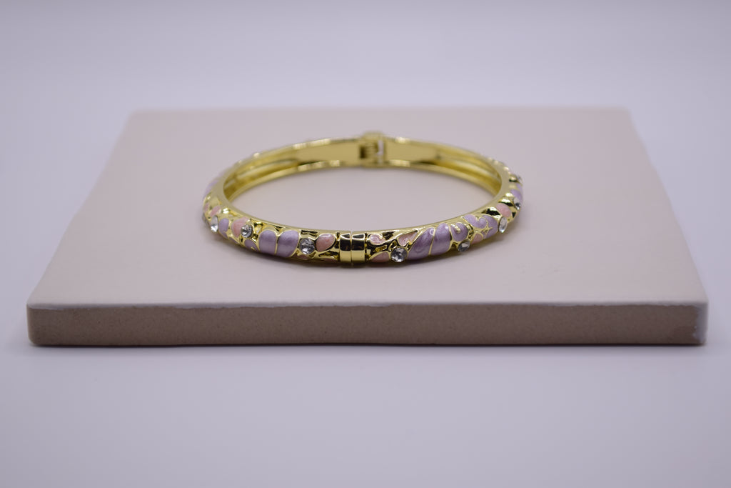 Mosaic Spark Enamel Bangle