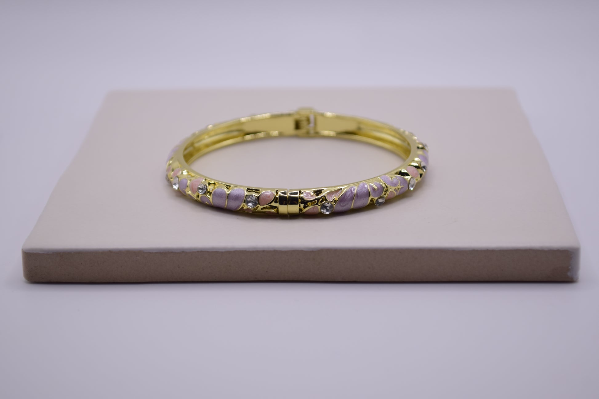 Mosaic Spark Enamel Bangle