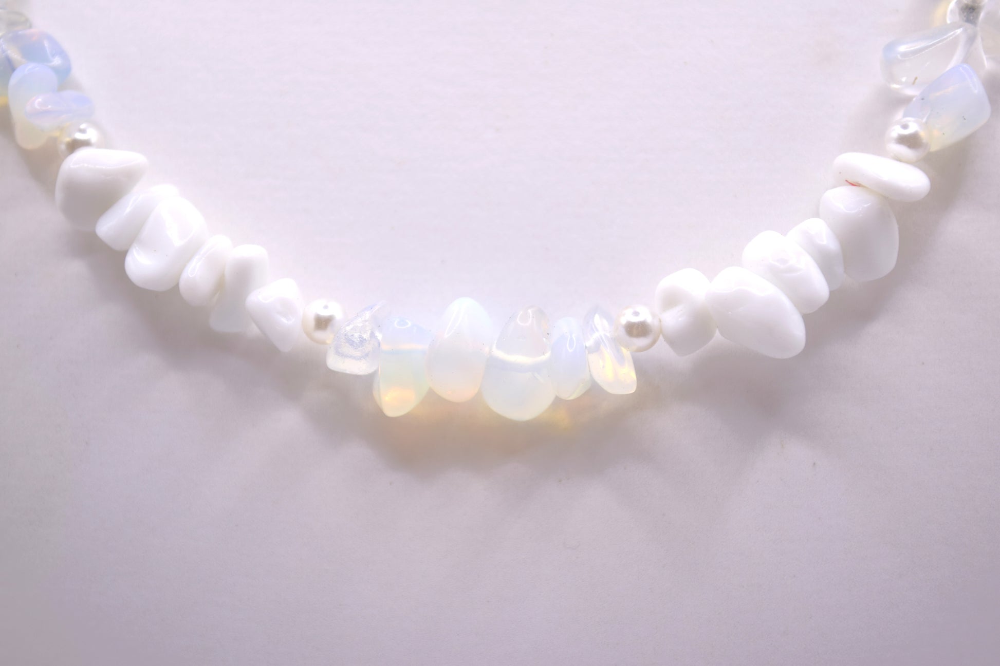 White Opal Necklace