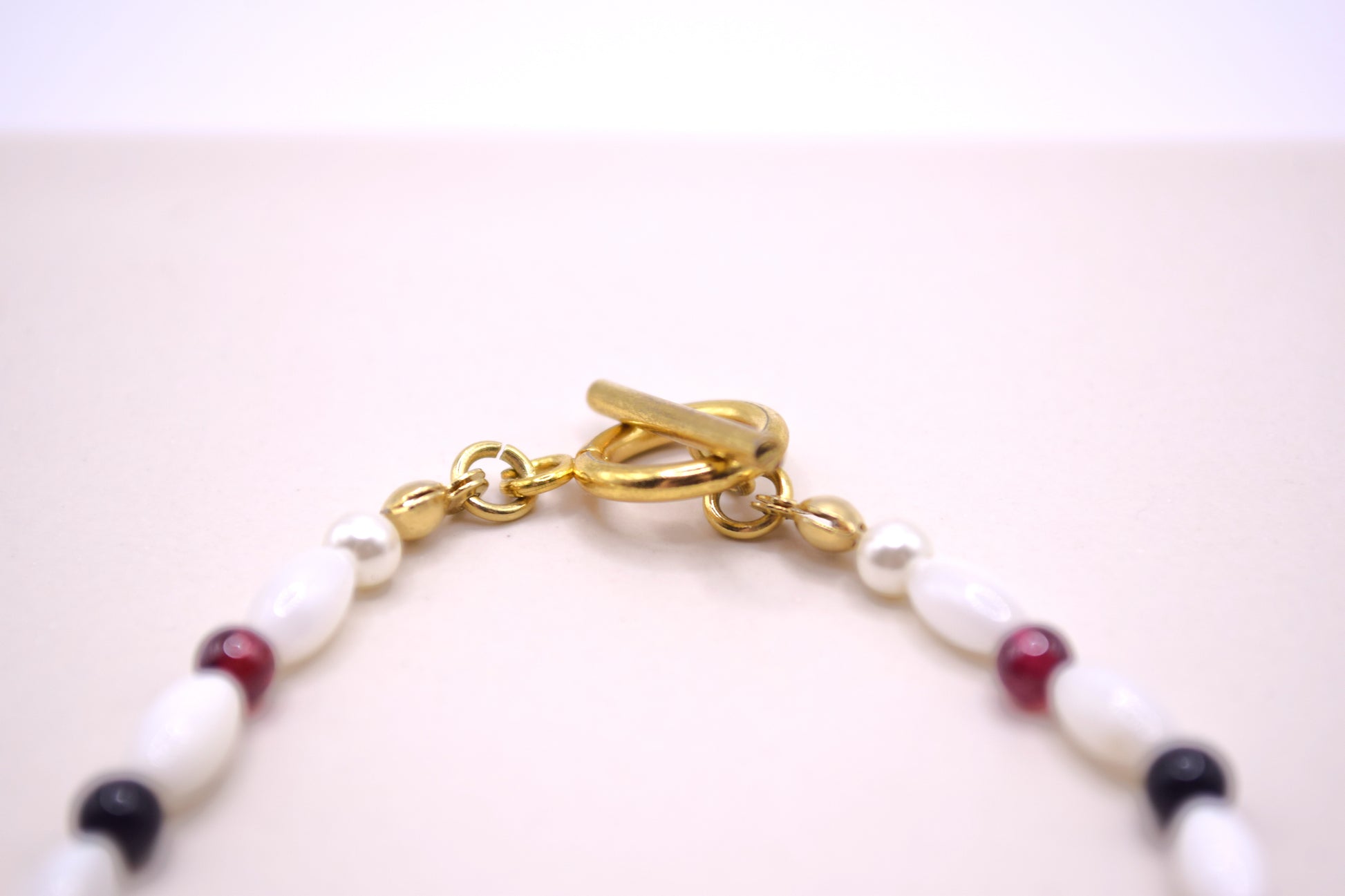 Agate & Garnet Necklace