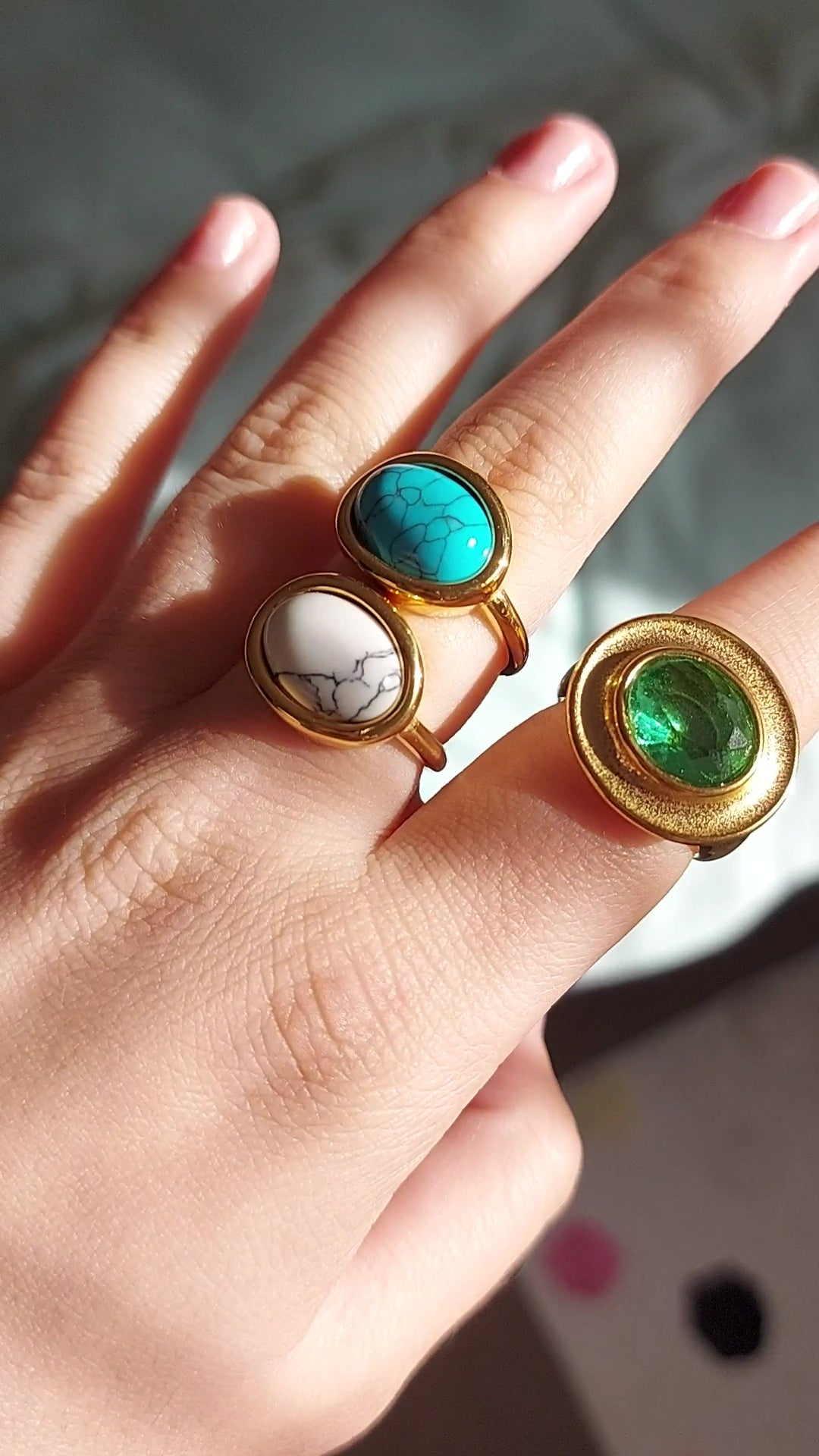 18K Gold Plated Ring